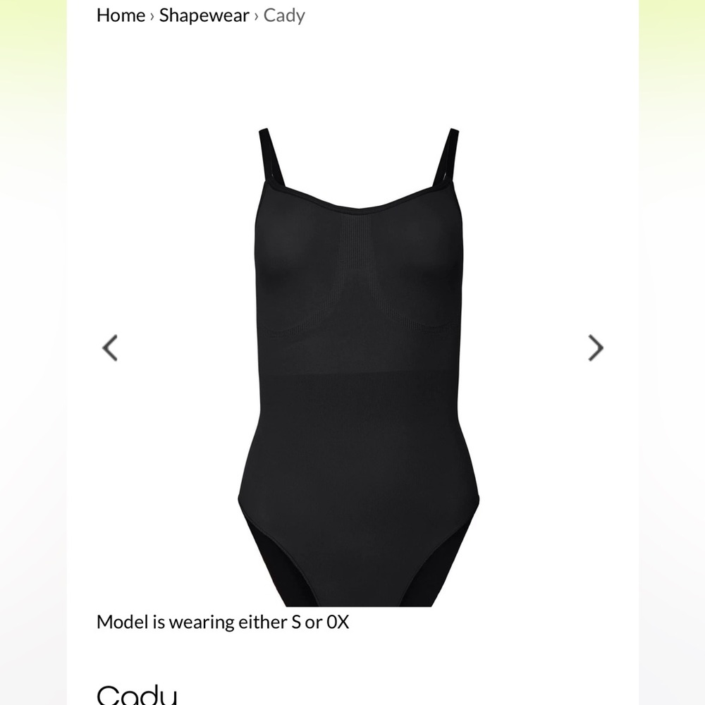Brandnew Nueskin Black Shapewear Bikini type